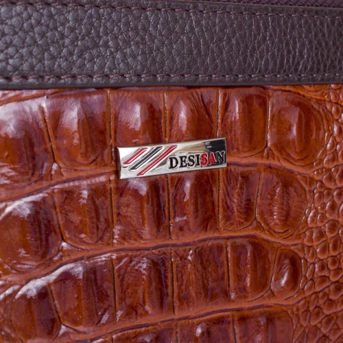 Женский кошелек Desisan коричневый (SHI320-587): Формат кошелька Горизонтальный