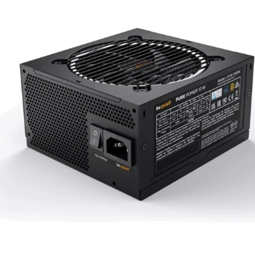 Блок живлення be quiet! Pure Power 12M 1000W (BN345): Модульні (знімні) кабелю Есть