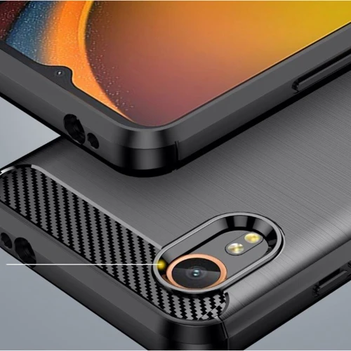 Чехол для телефонов BeCover Carbon Black for Samsung Galaxy Xcover7 (711892): Тип накладка на заднюю часть