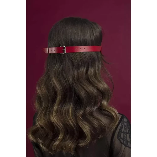 Маска закрытая Feral Feelings - Blindfold Mask, красная