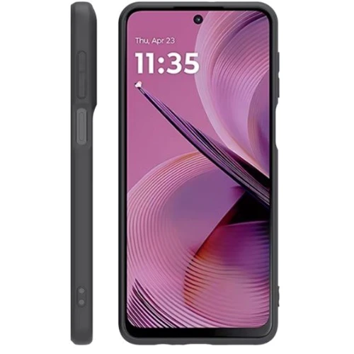 Чохол для телефона BeCover TPU Case Black для Motorola Moto G55 (712750): Тип накладка на заднюю часть