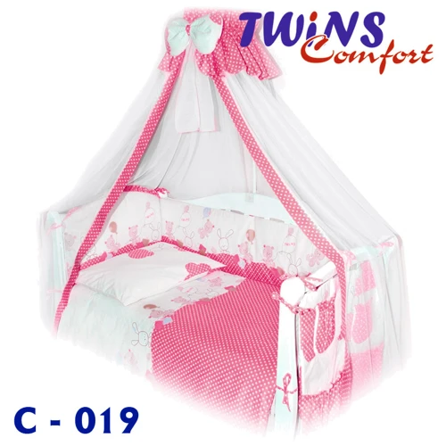 Постельный к-т TWINS Comfort С-019 (8 эл): Тип постельный комплект