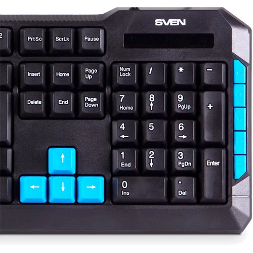 Клавиатура SVEN Challenge 9500: Подключение проводное