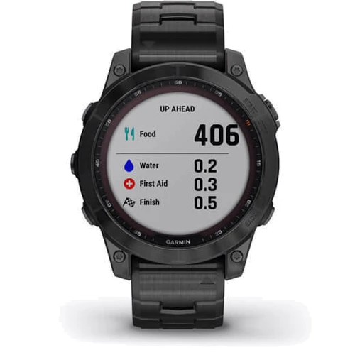 Смарт-часы Garmin Fenix 7 Sapphire Solar Carbon Grey DLC Titanium with Carbon Grey DLC Vented Titanium Band (010-02540-39): Карты памяти нет