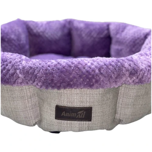 Лежак AnimAll Mary S Lavander для собак фиолетовый 50x50x15 см (АТ2272): Тип Лежак
