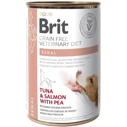 Влажный корм для собак Brit GF Veterinary Diets Dog Can Renal 400 г (8595602535958)