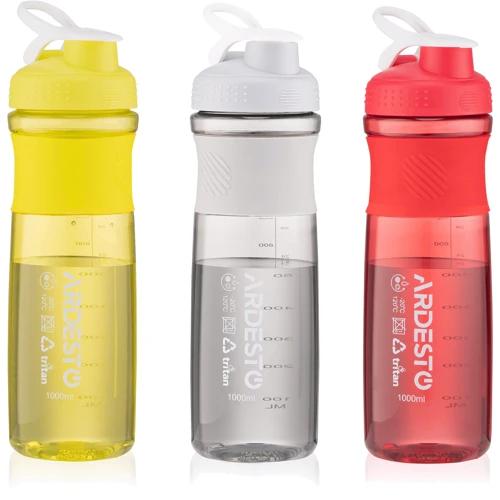 Пляшка Ardesto Smart bottle для води 1000 мл червона (AR2204TR): Виробник Ardesto