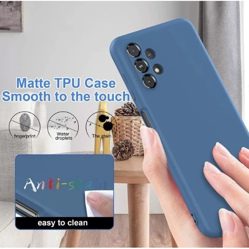 Аксессуар для смартфона WAVE Colorful Case Blue for Samsung A135 Galaxy A13: Материал силикон