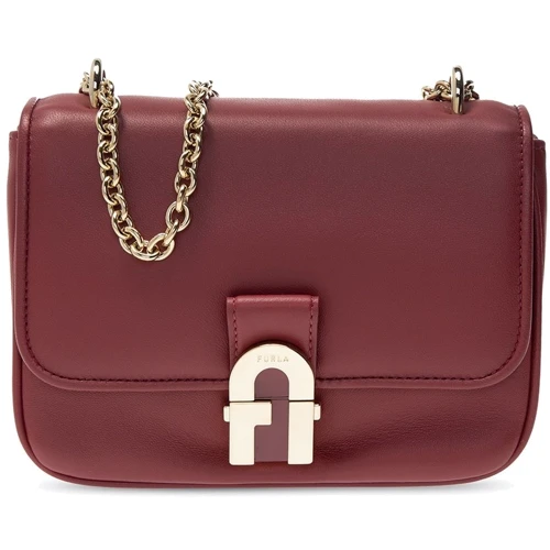 Жіноча сумка через плече Furla Pillow (Cosy) Mini Shoulder Bag бордова (BZY3PILNAB000CGQ00): Застібка Механічна