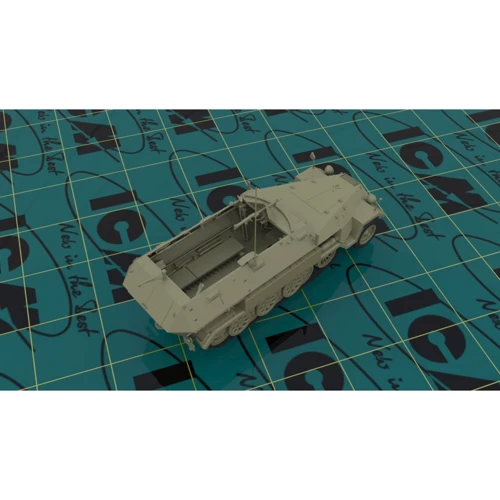 Германский бронетранспортер Sd.Kfz.251/1 Ausf. A, ІІ МВ German armored personnel carrier Sd.Kfz.251/1 Ausf.A, WW II (ICM35101): Масштаб 1:35