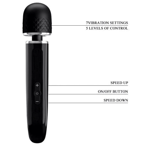 Универсальный вибромассажер Pretty Love Charming Massager Black