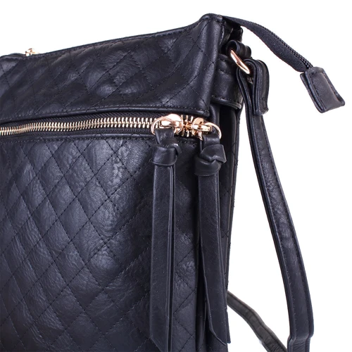 Жіноча сумка через плече Jessica чорна (KWPZ8012-black): Тип Сумки