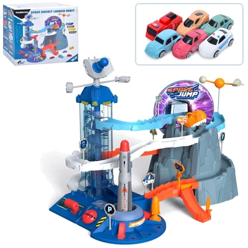 Гараж, 4 машинки, лифт (5508A): Производитель Noname