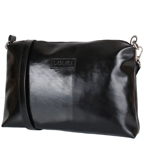Женская сумка тоут Laskara черная (LK10201-black): Стиль Повседневный (Casual)