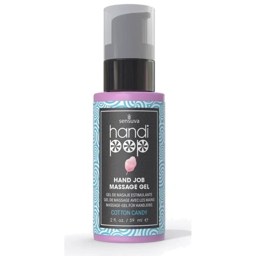 Вкусный гель для мануальных и оральных ласк Sensuva — Handipop Cotton Candy (59 мл)