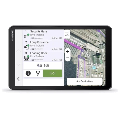 Garmin Dezl LGV820 (010-02925-15): Дисплей 8" (1280х800)