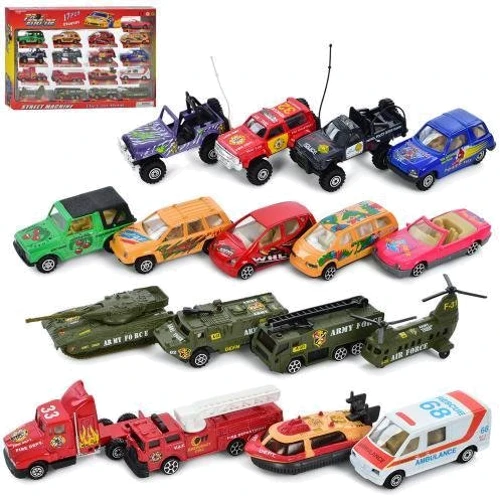 Набор машинок PT 2010 (17 машинок)