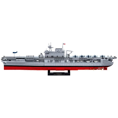 Конструктор COBI World Of Warships Авианосец Энтерпрайз CV-6 (Limited Edition), 2530 деталей COBI-4816