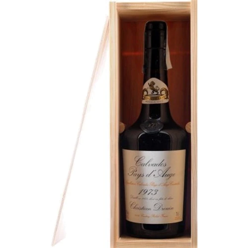 Кальвадос Calvados Coeur de Lion Pays d'Auge, wooden box, 1973 (0,7 л) 42% (BW9410): Об'єм, л 0.7