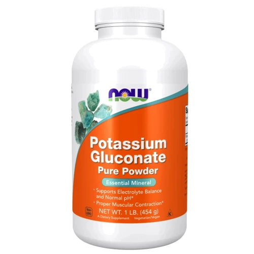 

Now Foods Potassium Gluconate Pure Powder - 454g