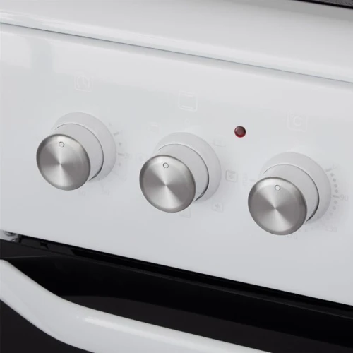 Плита комбінована Eleyus TEKNA 6007 CF WH: Кількість електричних конфорок немає