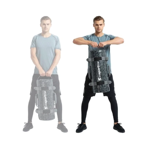 Обважнювач inSPORTline Fitness Crossfit Fitbag Camu 15 kg (17893): Фіксація 7 ручек
