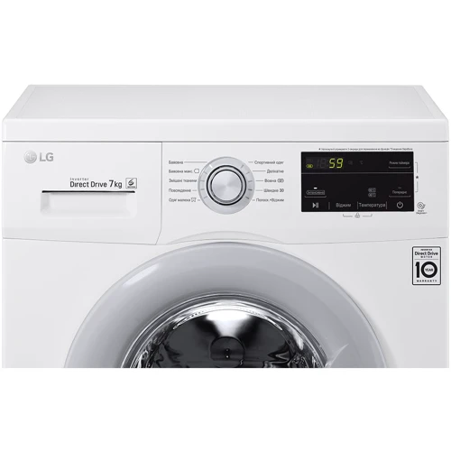 Стиральная машина LG F2J3HN1W: Класс стирки A
