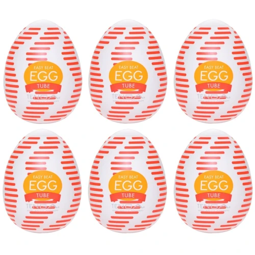 Мастурбатор Tenga Egg Tube, 6 шт.