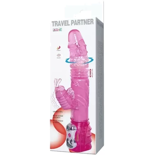 Вибратор с ротацией LYBAILE Travel Partner (BW-020521R)