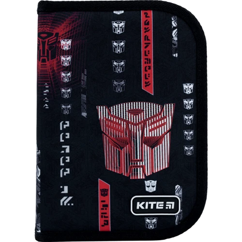 Пенал без наполнения Kite Transformers TF22-621, 1 отделение, 1 отворот
