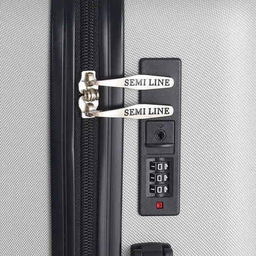 Валіза Semi Line 28" (L) Light Grey (T5762-4): Матеріал пластик