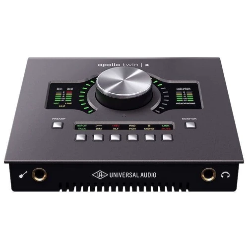 Спеціальне видання аудіоінтерфейсу Universal Audio Apollo Twin X QUAD Heritage Edition (Desktop/Mac/Win/TB3): Інтерфейси Thunderbolt
