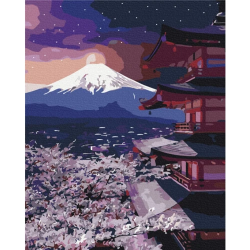 Картина по номерам Brushme Гора Фудзи 40x50 см (BS43569)