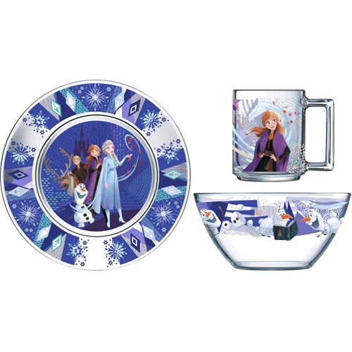 Набор детской посуды ОСЗ Disney Холодное сердце 3 пр. (18с2055 ДЗ FrozenMTM): Тип Набор