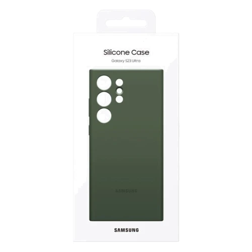 Чохол для телефона Samsung Silicone Cover Khaki для Samsung S918 Galaxy S23 Ultra (EF-PS918TGEGRU): Колір серый