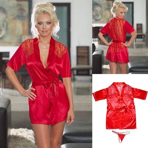 Халат NDS 1125-1 Red S/M (22121)
