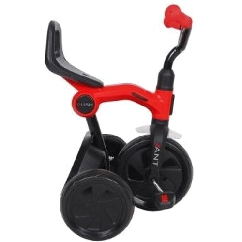 Велосипед Qplay Ant+ Red складной трехколесный детский с родительской ручкой (T190-2Ant+Red): Тип 3х колесный велосипед
