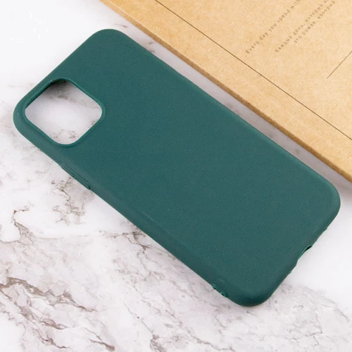 Чехол для iPhone TPU Case Candy Green/Forest Green for iPhone 14: Тип чехла накладка на заднюю часть