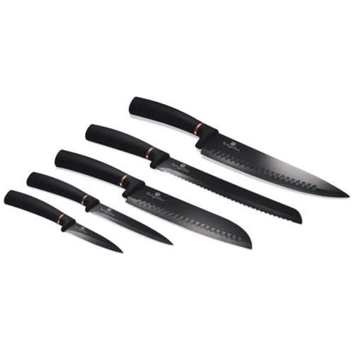 Набор кухонных ножей Berlinger Haus Black Rose 6 пр. (2337-BH): Наименование Набор ножей 6 пр.