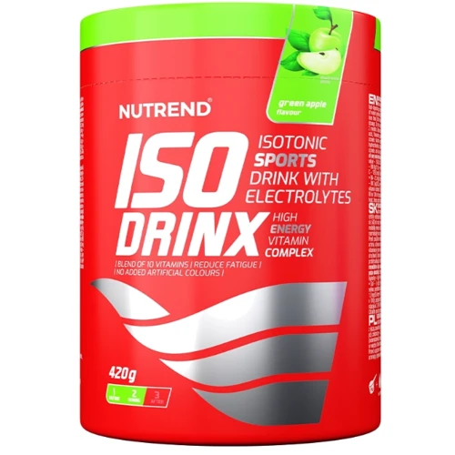 Изотоник Nutrend ISODRINX 420 g / 12 servings / green apple