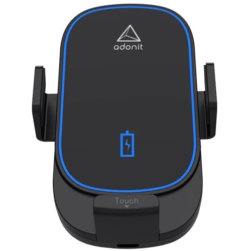 Держатель Adonit Car Holder Wireless Charging 15W Black: Совместимость универсальный