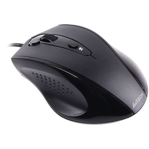 Мышь A4Tech N-810FX Black: Эргономика для правой руки