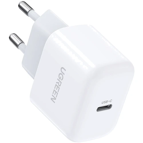 Зарядное устройство Ugreen USB-C Wall Charger CD241 20W White (10220): Особенности Быстрая зарядка, USB-C