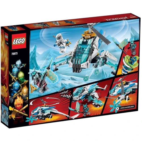 Конструктор LEGO Ninjago Шурилёт 361 деталь (70673): Рекомендуемый возраст (макс) 14 лет
