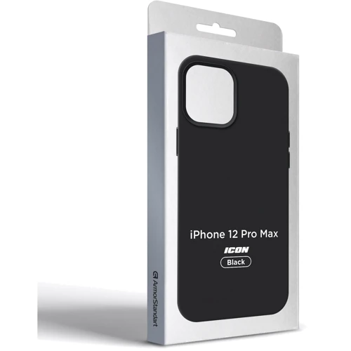 Чехол для iPhone ArmorStandart ICON2 Case Black for iPhone 12 Pro Max (ARM60570) фото 8