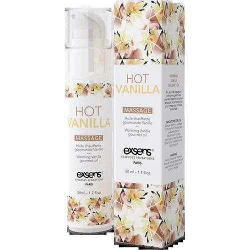 Распродажа! Массажное масло EXSENS Hot Vanilla 50мл разогревающее (срок годности 02.2021): Тип Масло