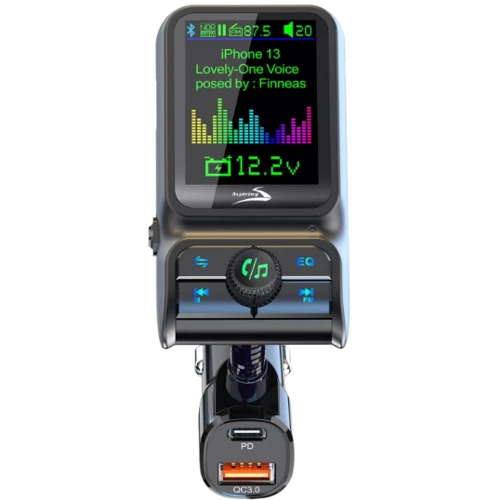 FM-трансмітер Aspiring Wave 9 PD 48W WA.6003 фото 2