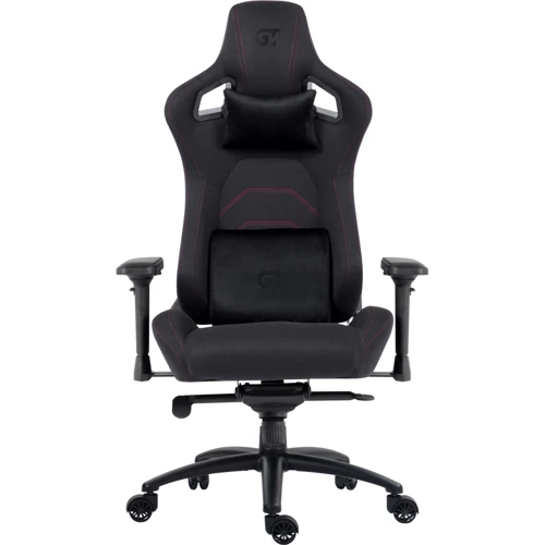 Ігрове крісло GT Racer X-8004 Fabric Black фото 1
