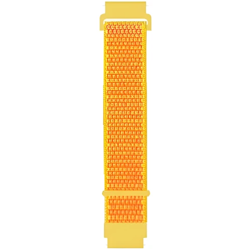 Ремешок BeCover Nylon Style Yellow for Xiaomi iMi KW66/Mi Watch Color/Haylou LS01/Watch S1 Active (705887): Цвет желтый