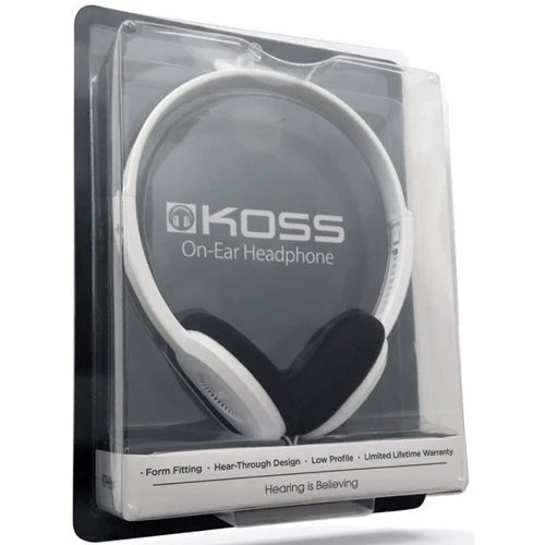 Наушники Koss KPH8w White: Тип конструкции накладные